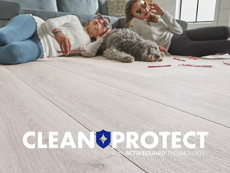 Mohawk Signature technology wood grain flooring